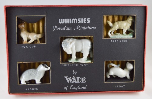 Wade whimsies set - wade, 1955